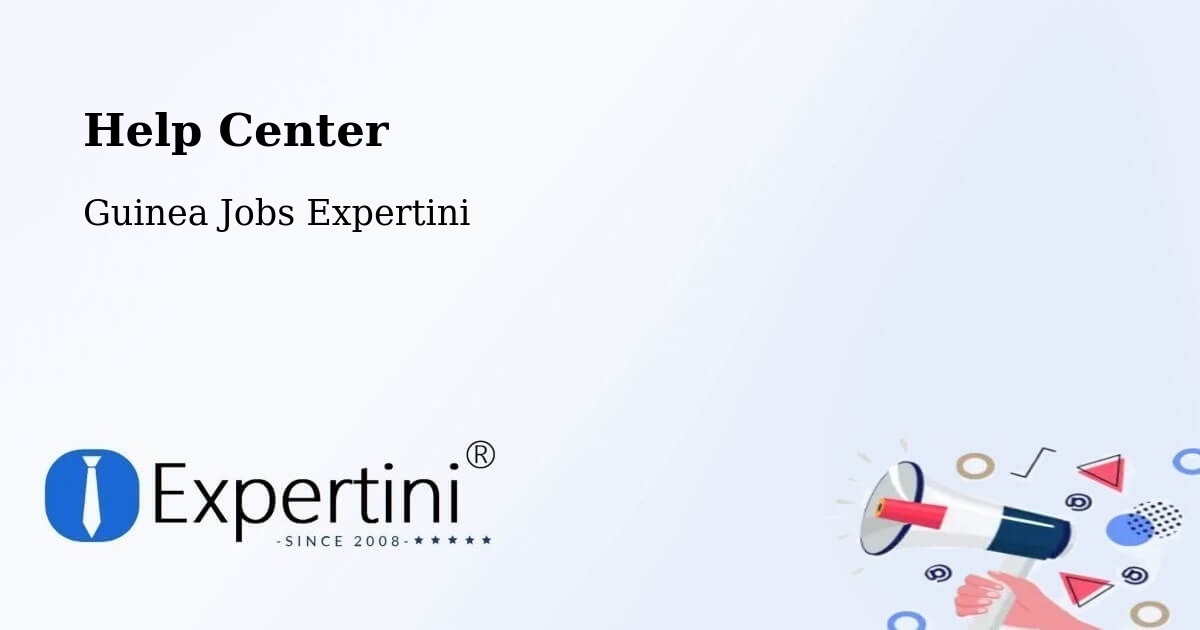 Help Center – Mamou Prefecture - Guinea Jobs Expertini