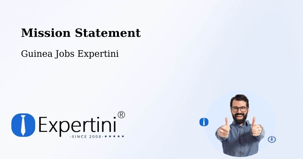 Corporate Mission – Mamou Prefecture - Guinea Jobs Expertini